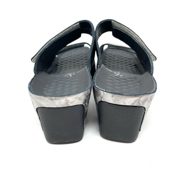 Vital 0520 Joy Seed Platin Mule Comfort Dress Sandals - Picture 4 of 8